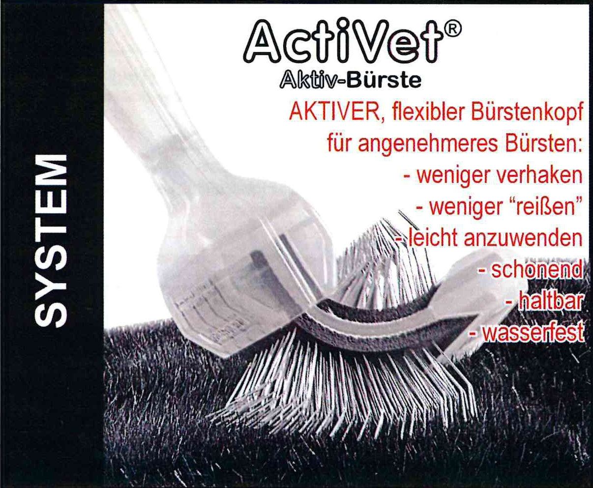ActiVet Bürste Stark (lila)